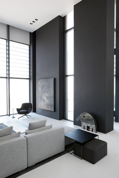 A girl can dream: Art collector's penthouse by Abboud Malak in Dubai